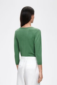 Veronika Maine 3-4 Sleeve Round Neck Knit