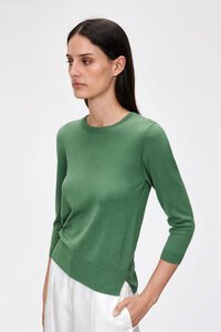 Veronika Maine 3-4 Sleeve Round Neck Knit