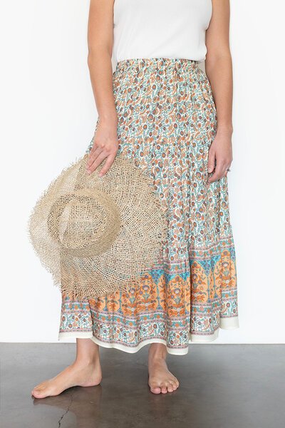 Antler Boho Skirt-new-Preen