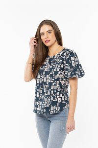 Seeking Lola Relaxed Carefree Top