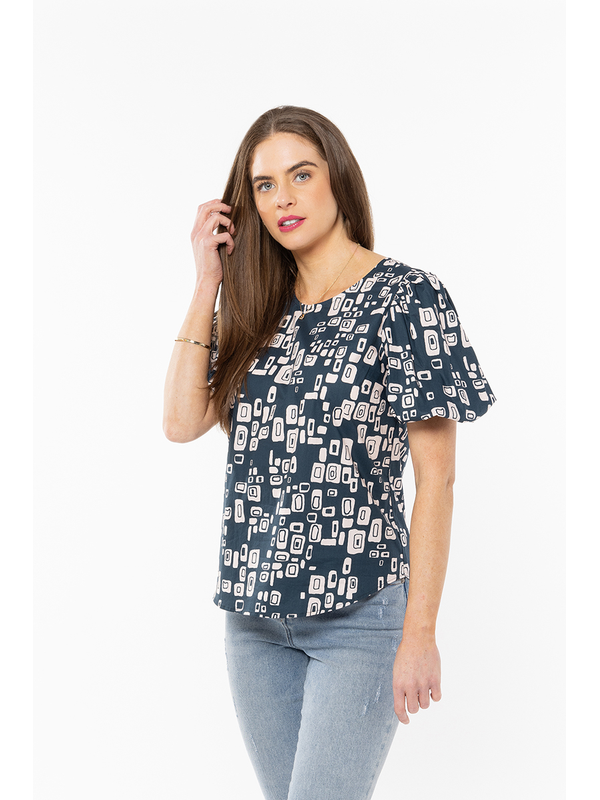 Seeking Lola Relaxed Carefree Top