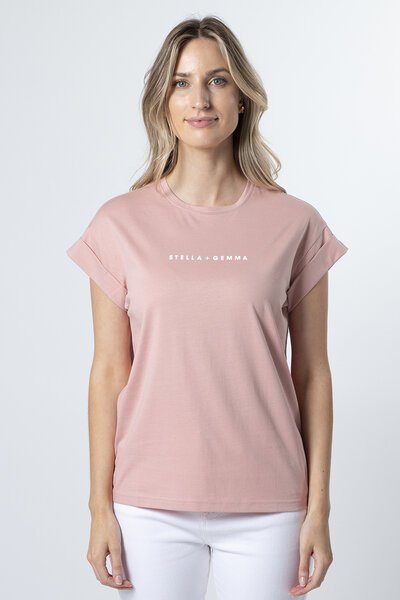 Stella + Gemma Cuffed T-Shirt-new-Preen