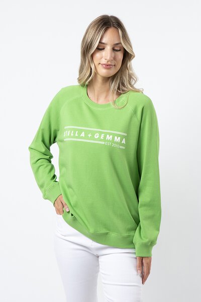 Stella + Gemma Logo Classic Sweater -new-Preen