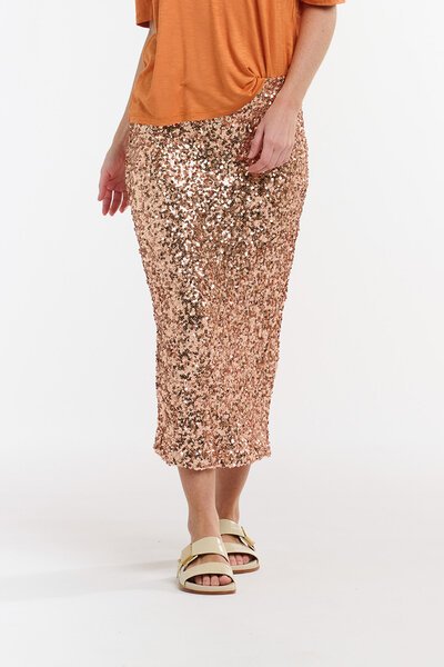 Italian Star Starlet Sequin Skirt-new-Preen