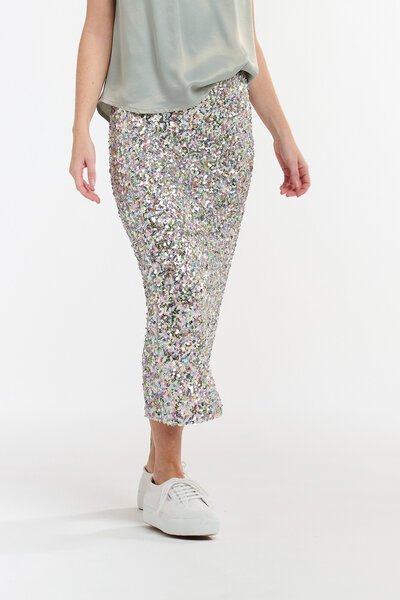 Italian Star Starlet Sequin Skirt-new-Preen