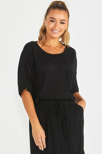 Sass Raya Oversized Top-new-Preen