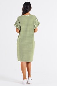 Betty Basics Elise V-Neck Rib Dress