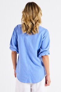 Betty Basics Elanora Linen Blouse