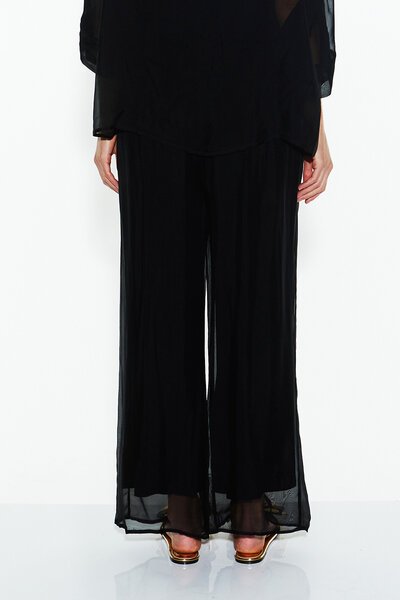 Fate + Becker Sunlight + Shadow Silk Pant-new-Preen