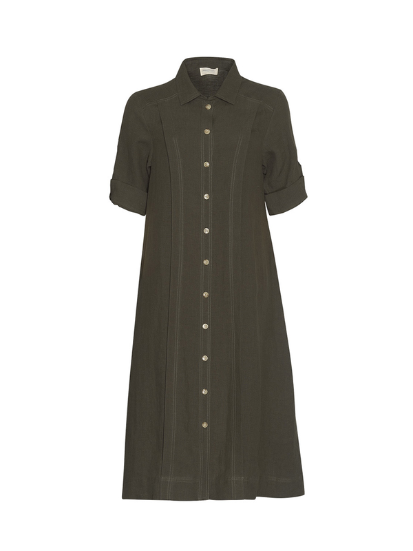 Madly Sweetly Vintage Wash Echo Shirt Dress