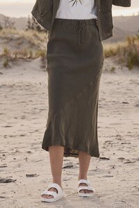 Madly Sweetly Vintage Wash Echo Skirt - Pre Order