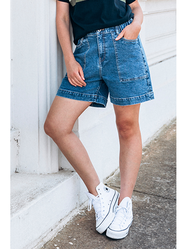 Elm Atlas Denim Short