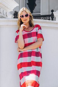 Elm Monaco Check Dress