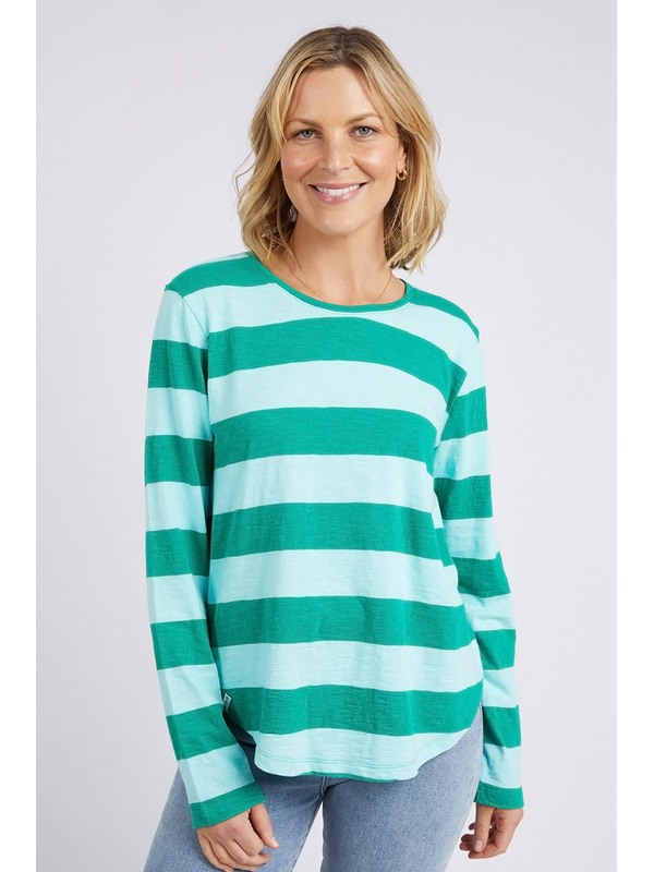 Elm Spritz Stripe L-S Top