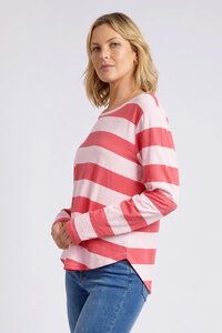 Elm Spritz Stripe L-S Top