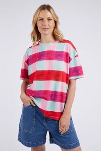 Elm Monaco Check Tee