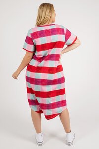 Elm Monaco Check Dress