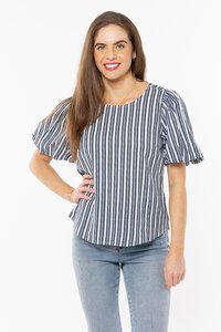 Seeking Lola Stripe Knowing Top