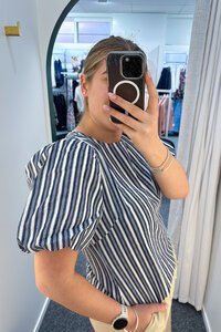 Seeking Lola Stripe Knowing Top