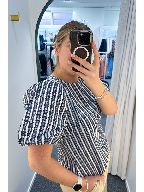 Seeking Lola Stripe Knowing Top