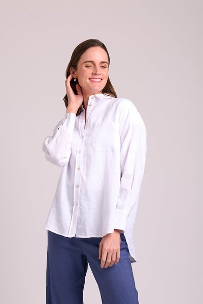 Oh Three Plain Oversized Shirt-new-Preen