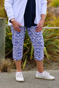 Esplanade Print 3-4 Pant