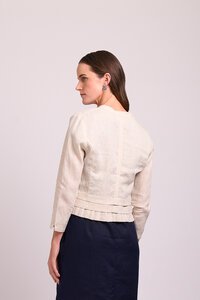 Foil Plain Pleat Dreams Jacket