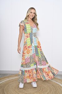 New U Marla Patchwork Dress