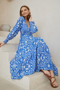 Iris Maxi Catherine Shell Dress