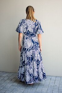 Fria The Label Balloon Sleeve Selma Maxi Dress