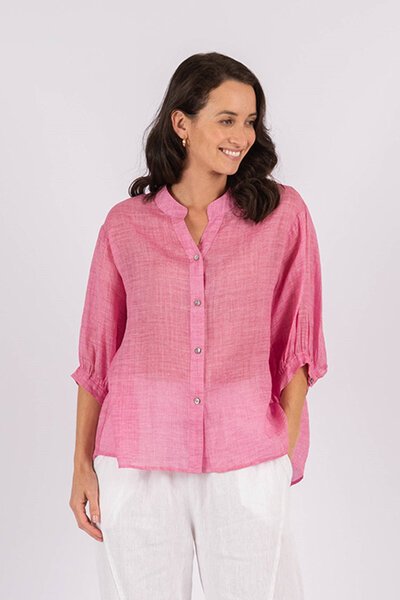 Worthier Aurora Linen Shirt-new-Preen