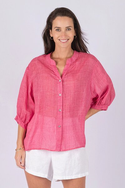 Worthier Aurora Linen Shirt-new-Preen