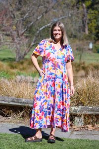 Fria The Label Popart Selma Maxi Dress