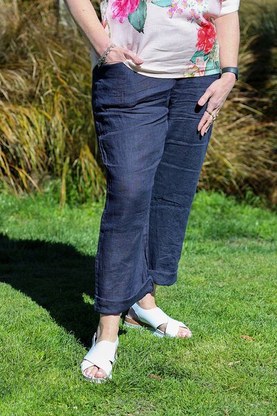 La Strada Linen Pants-new-Preen