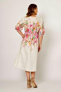 La Strada Floral Knotted Dress