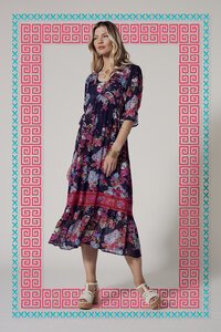 Loobies Story Matera Sheer Midi Dress