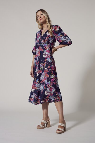 Loobies Story Matera Midi Dress-new-Preen