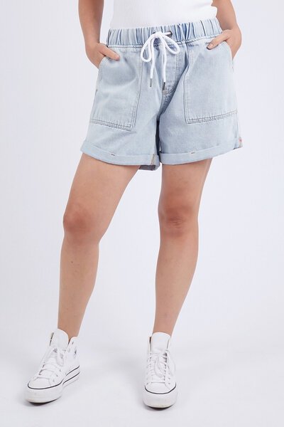 Elm Emma Relaxed Denim Short-new-Preen