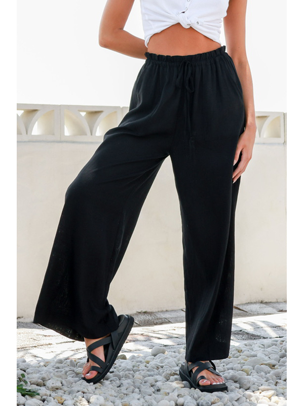 Miracle Wide Leg Linen Pants