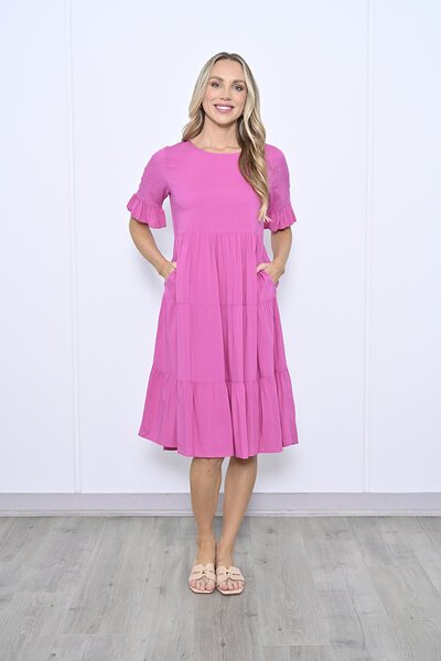 New U Shiloh Plain Dress-new-Preen