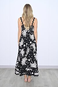 Natural Bay Zariah Midi Dress