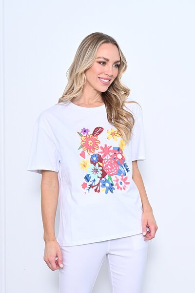 Natural Bay Leilani Tee-new-Preen