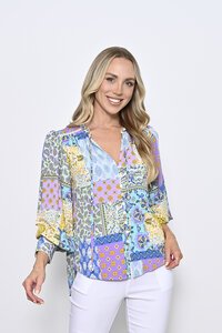 New U Anika Patchwork Top