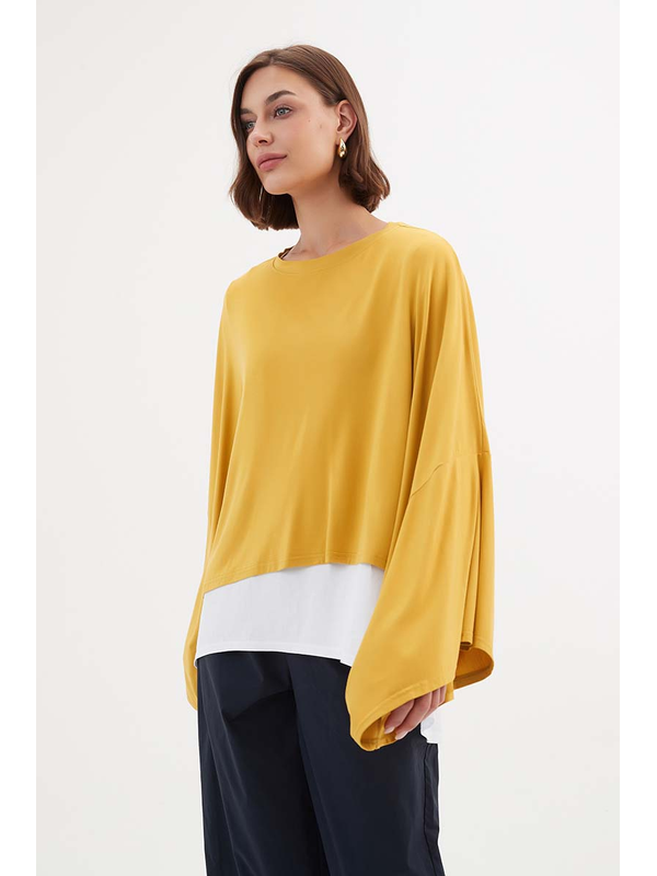 Tirelli Jeresy Oversized Layer Top