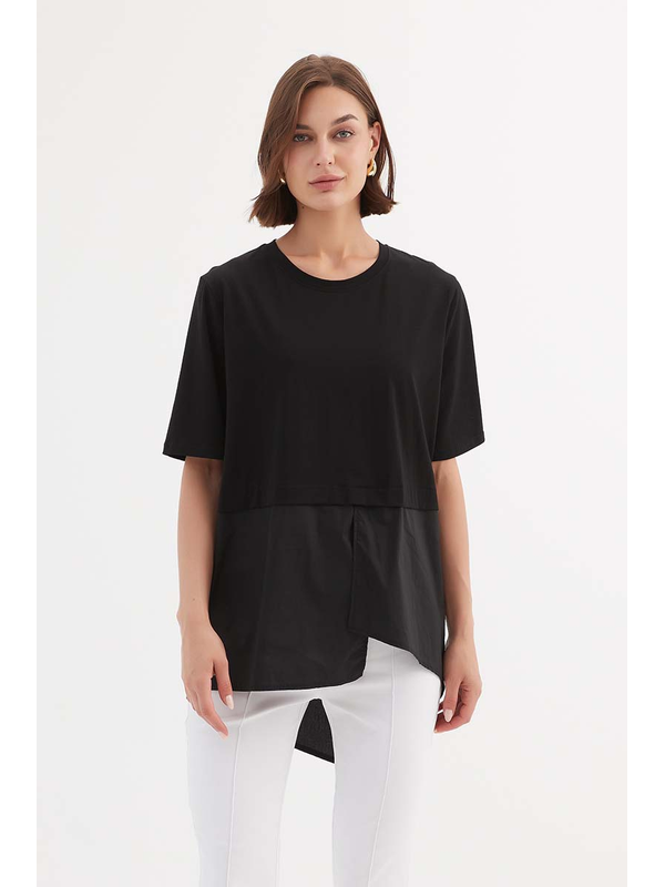 Tirelli Spilt Back Combi Tee