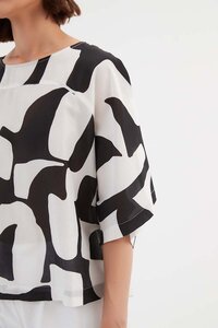 Tirelli Wide Sleeve Blouse