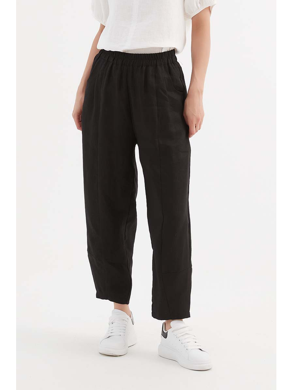 Tirelli Tapered Linen Jogger