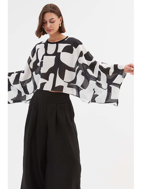 Tirelli Silky Oversized Layer Top