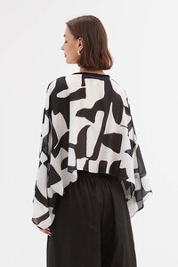 Tirelli Silky Oversized Layer Top