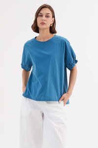 Tirelli Ruffle Sleeve Detail Top